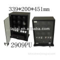 black leather watch box 2909PU